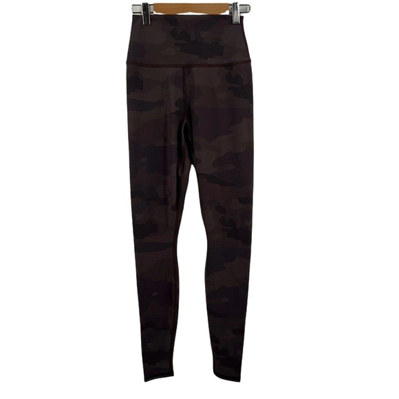 ALO Yoga Pants - Alo High Waist Vapor Legging Camo Size XS